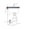 Stainless Steel Insinkerator Air Switch Lengthen Air Activated Button  Food Waste Disposal Parts
