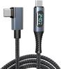 BOEN To PD Fast 240W Thunderbolt 3 Output Screen USB Charging Data Video Durable Compatible with and Other Devices Type-C Type-C Cable, 1.2m,