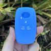 Rubber Car Key Fob Cover Silicone Protector Case Shell for Toyota RAIZE for Daihatsu Rocky 4 Buttons Fob Key Chain Accessories