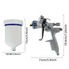 1.3mm 600CC Air Spray Paint Gun HVLP Gravity Feed Spray Gun Paint Sprayer for Walls Automotive Home Improvemen, High Atomization