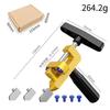 Handheld Glass & Tile Cutter: Two-in-One Tool with Diamond Blade