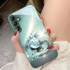 Waterdrop Gourd For Samsung Galaxy A14 4G 20 30 52 20S 21S 22 A32 33 34 42 50 51 53 54 70 71 72 73 5G Glass Phone Case