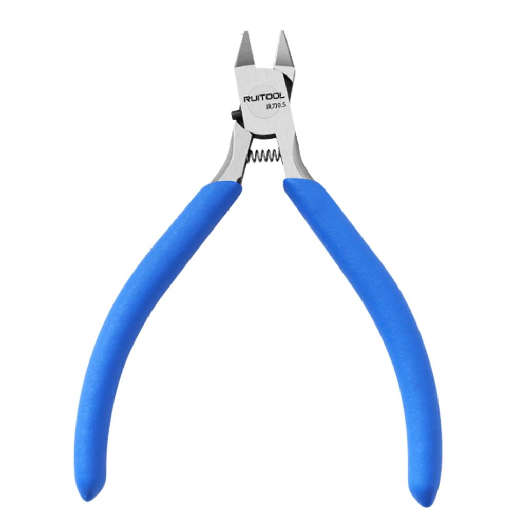 

4.5inch Model Pliers Ultra-thin Single-edge Sprue Cutter Sprue Cutter Hobby Pliers for Gundam Repairing Plastic Model and Fixing светло-синий