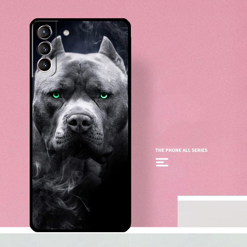 Pit Bull Lovely Dog Pitbull Phone Case For Samsung Galaxy S23 Ultra Plus S21 S22 Ultra S20 FE S9 S10 Note 10 20 Ultra