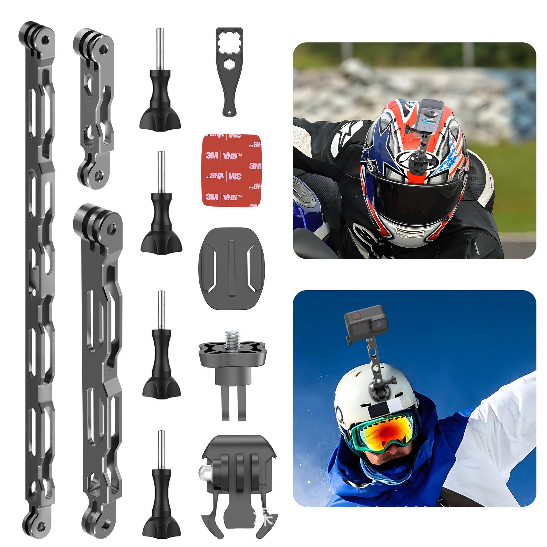 

Подходит для держателя шлема мотоцикла Gopro, горной собаки, спортивной камеры, езды на велосипеде, фиксированного удлиненного держателя для селфи бездна