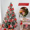 Set mit 6 Zuckerstangen-Weihnachtsbaumschmuck für Zuhause, Party, Neujahr, Weihnachtsbaum-Hängeornamente, Lutscher-Anhänger-Dekor
