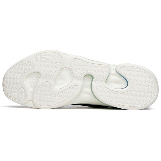 Anta Elastic Gel Shock Absorption Low Top Running Shoes Men Sneakers Black Blue 112215501-4