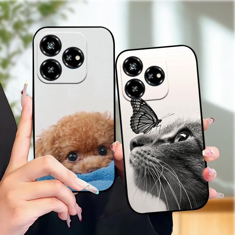 Для ZTE Blade V60 4G Чохол Axon 60 Z2356 Ударостійкий Силіконовий ТПУ Чохол для Телефона Для Nubia V60 4G Coque V 60 М'який Захисний Fundas