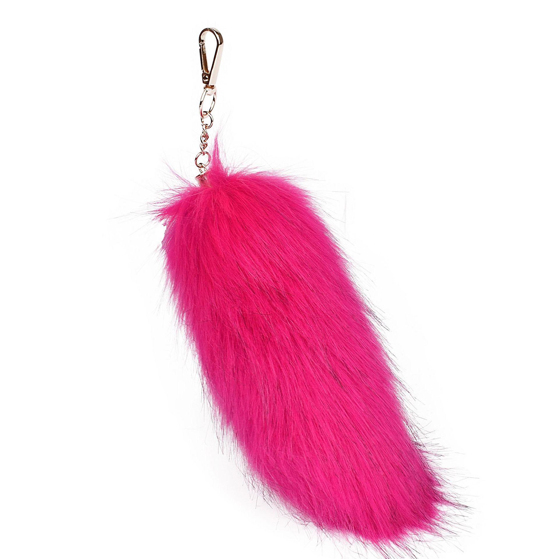 

Кристал лисячий хвіст анімація кулон сумка брелок імітація волосся кулон cos аксесуари волосся хвіст реквізит