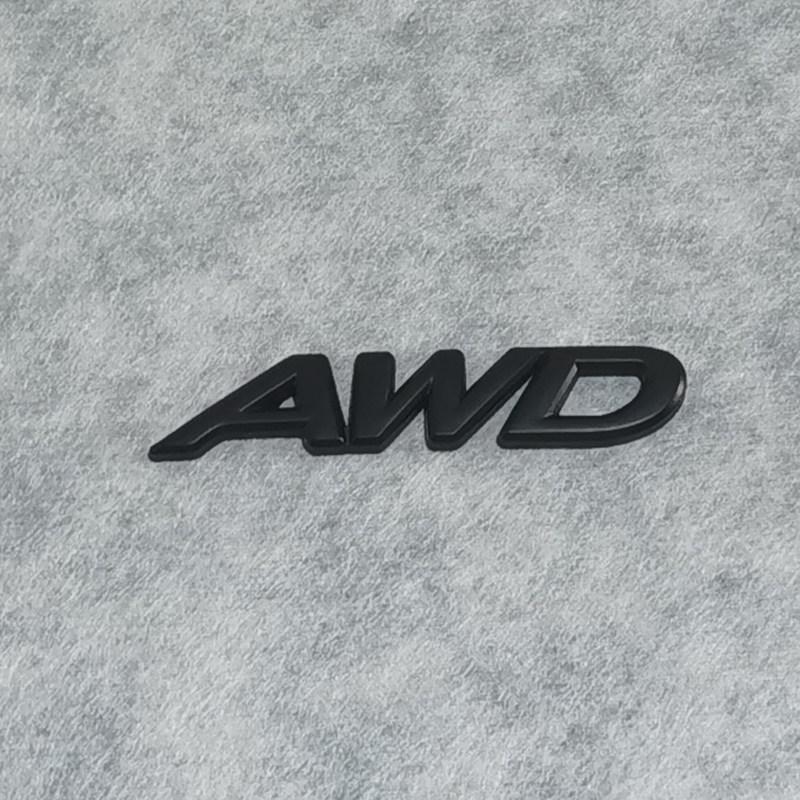 New Car Styling 3D AWD 2.0 2.5 Skyactive Metal Chrome Zinc Alloy Emblem Car Body Badge Sticker for Mazda 3 CX-3 CX-5 RX-8 RX-5