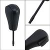 1 Pcs Gear Shift Knob Plastic Long Version Automatic Gear Shift Knob Suitable for BMW E36 E46 E39 E60 E61 E38 Z3 X5 E53, Black