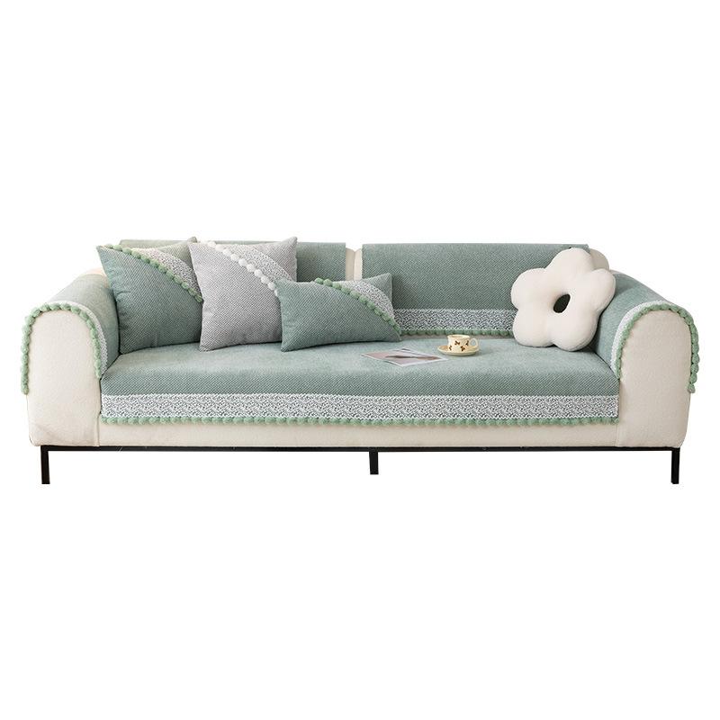 New Four Seasons Universal Sofa Cushion Modern Light Luxury Cream Style Cover Non-Slip Sofa Suit Cover Towel