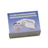 1Pc  Sales with Banknote Inspection Function with Lamp Large Diameter Jewelry Mirror Magnifying Glass Banknote Inspection Lamp
