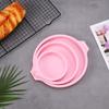Demoulding Easily Round Silicone Layer Cake Mould High Temperature Resistant Baking Pan  Pudding