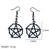 Geometric Star Alloy Earrings For Women Cool Style