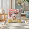 The Quintessential Quintuplets Pillow Case Silky Elegant Comfort Sofa Bed Invisible Zipper