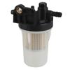 Fuel Filter Assembly, Replacement Fuel Filter/ Separator Set for Qiilu Fuel Filter 6A320-58862 Kubota