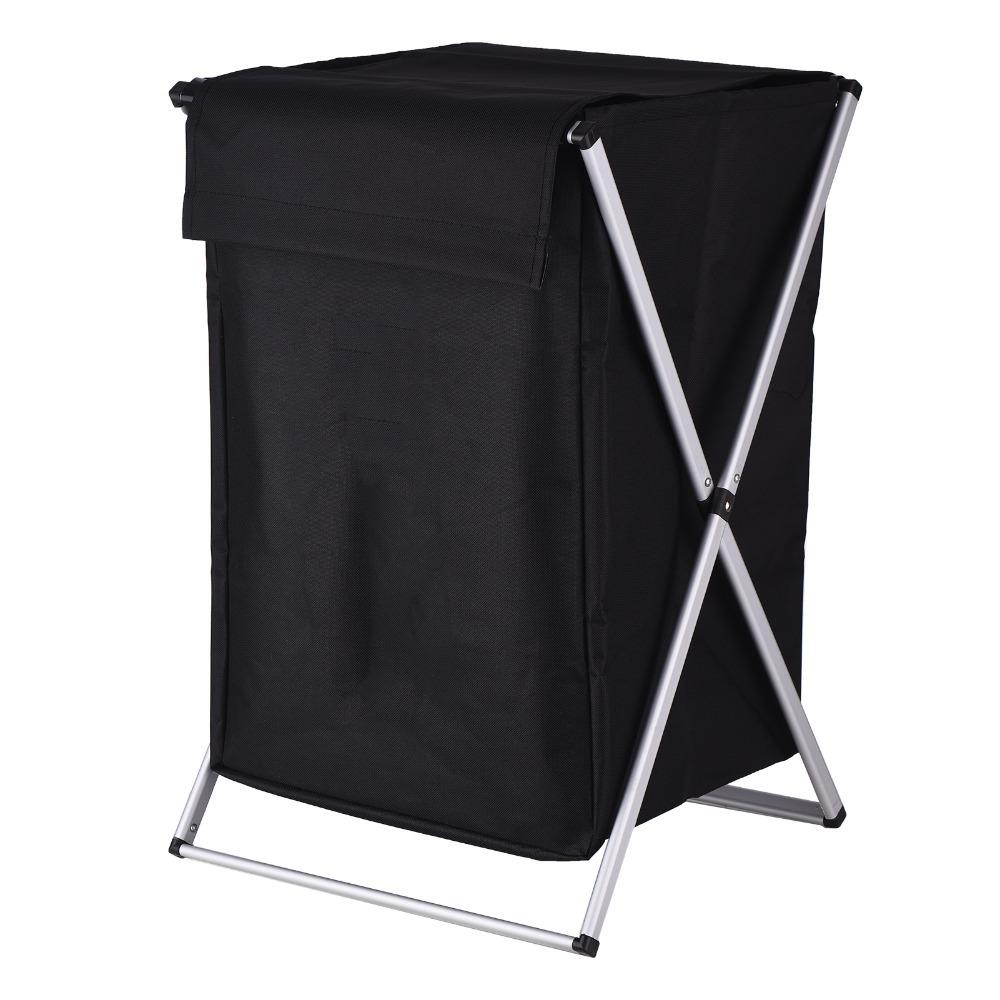 

Space Saving Double Layer Laundry Basket Foldable Fabric Toy Organizer Dustproof Waterproof Sundries Bucket Laundry Organize