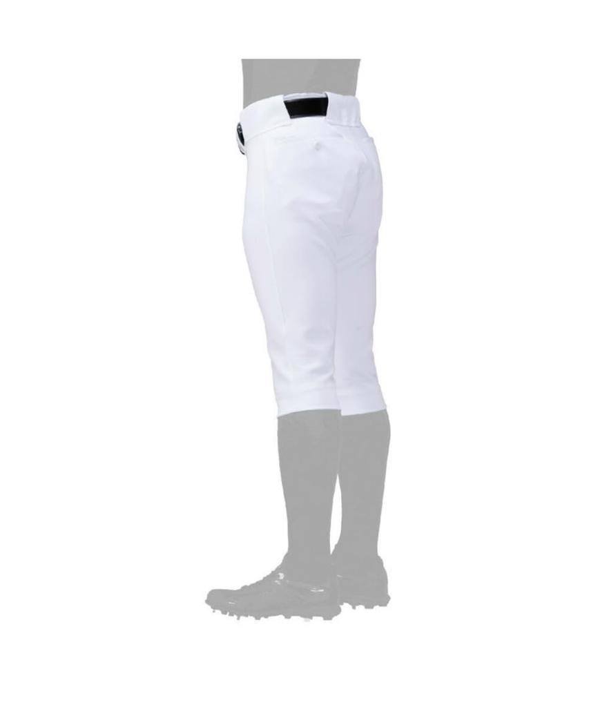 Baseball Practice Pants Stretch Practice Pants Short Fit Type L White [Mizuno] (Short) - Men's
