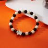 Halloween Luminous Beaded Bracelet For Women Girl Pumpkin Ghost Bracelets Jewelry Party Gifts