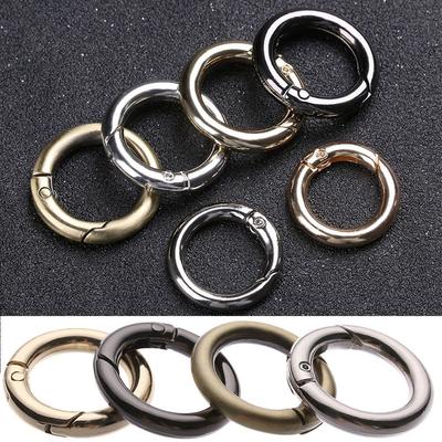 19mm Plated Gate Outdoor Camping Carabiner Carabiner Purses Handbags Spring O-Ring Buckles Snap Clasp Clip Bag Belt Buckle