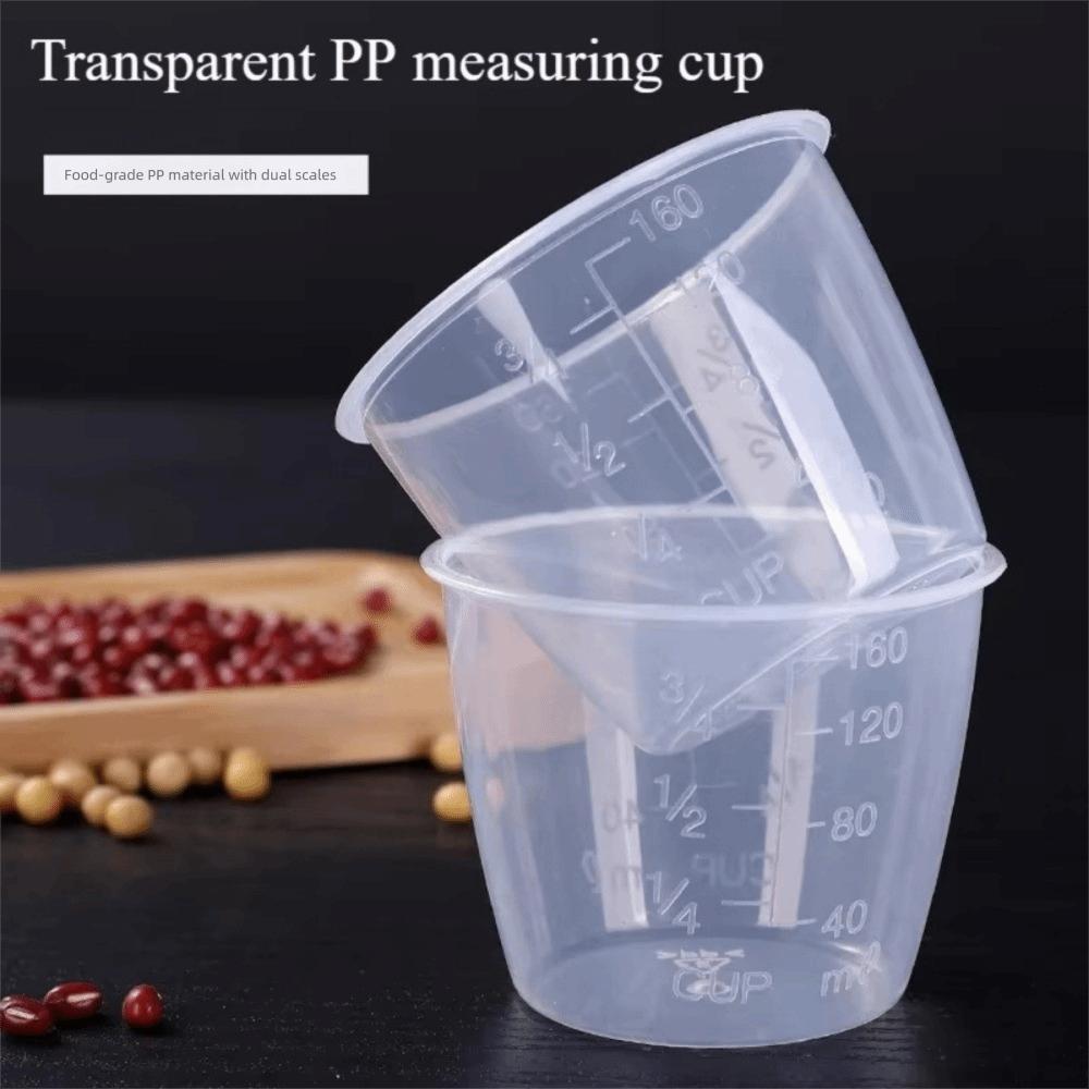 Clear Rice Measuring Cup Plastic Digital Kitchen Scale Mini Measuring Jugs  For Electric Cooker