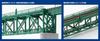 TOMIX N gauge upper deck single track truss iron bridge S280 (F) dark green (2 PC piers included) 3267 Railway model supplies