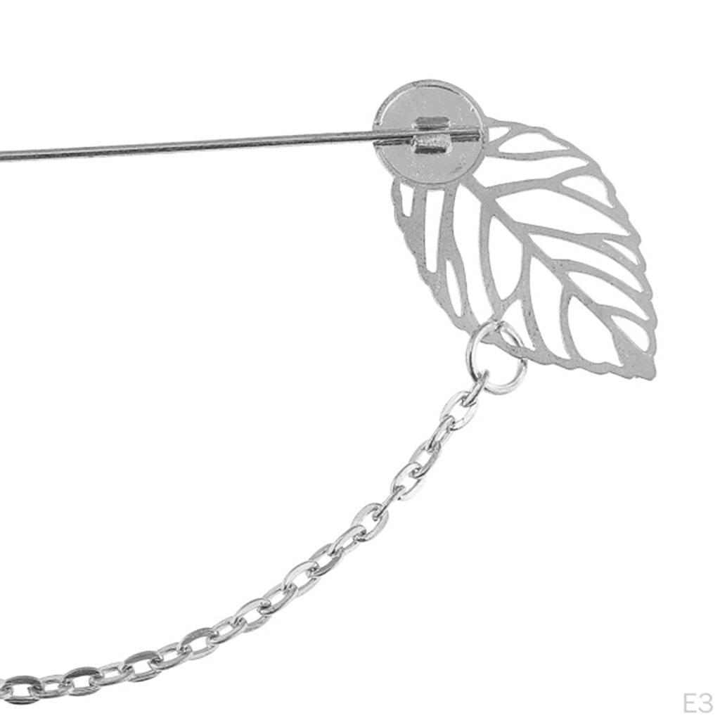 10pcs Sold Glue On Flower Brooch Pin DIY