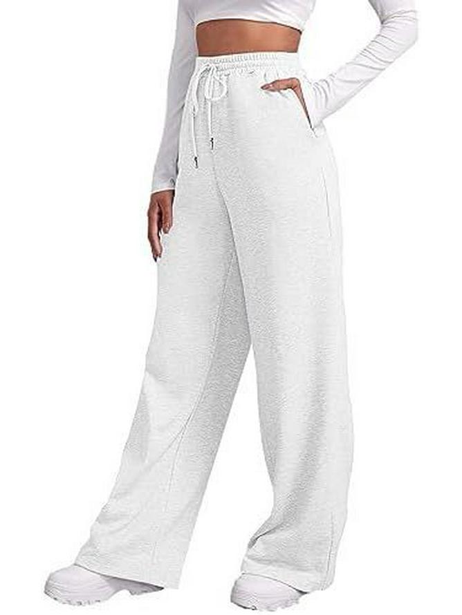 2024 Trendy High-Waisted Wide Leg Women's Sweatpants