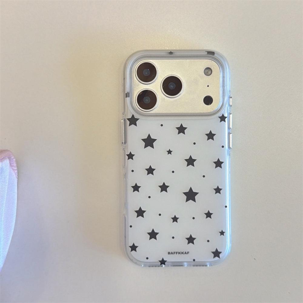 

Star Polka Dot iPhone 14/13 Double Layer Protective Case for Apple 17/16/15 PROMAX iPhone 14