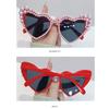 UV400 Protection Cat Eye Eyewear Heart-shaped Design Heart-shaped Goggle  Outdoor Activities