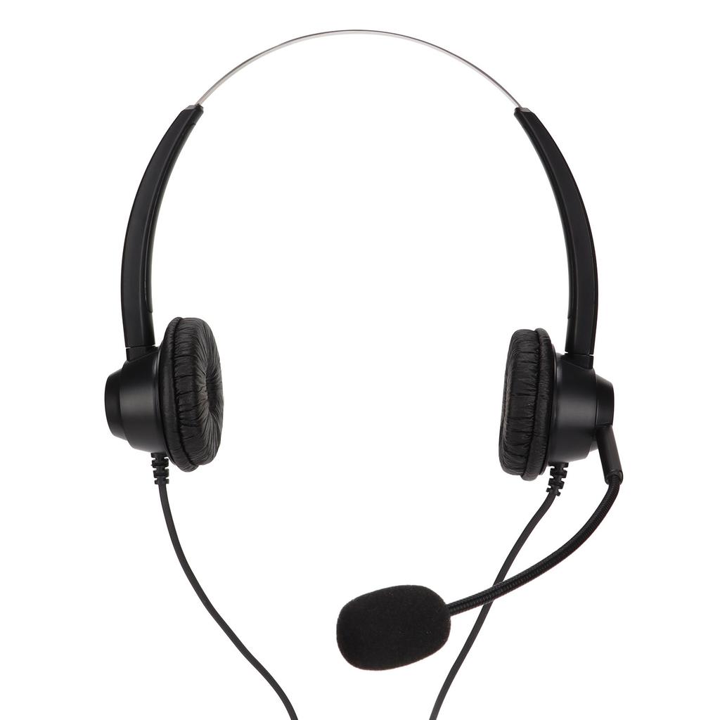 H360DUSB3 USB Business Headset Binaural USB Headset Supports Speaker Volume Adjustment Volume Mute Mic Mute