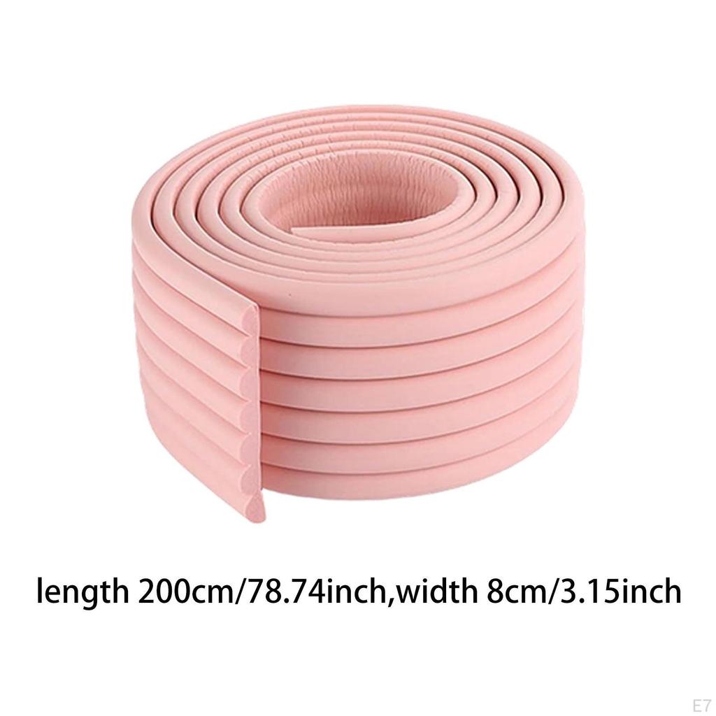 Edge Protector 2M Length Repair Part Climbing Cushion Mat White Trim for Home