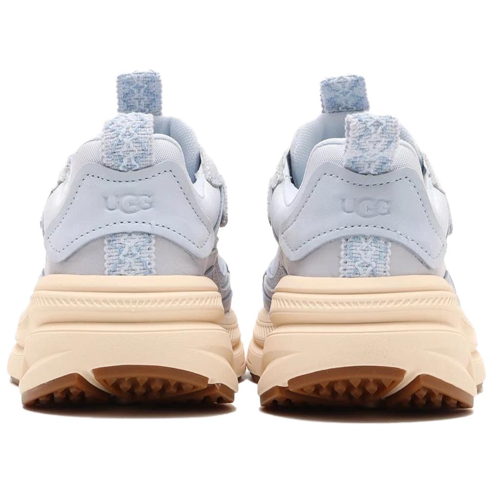 UGG CA1 Series Suede Mesh Trendy Comfortable Low-Top Lifestyle Casual Shoes Women Casual Shoes Blue 1137651-CRRN