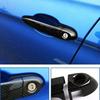 1 Set Car Carbon Fiber Door Handle Covers Trims For BMW E87 E90 E91 E92 E93 F30 X1 X2 X3 X4 X6 Exterior Accessories