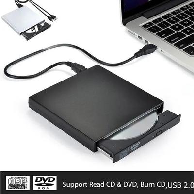 USB External DVD CD RW Disc Burner Combo Drive Reader for Windows 98/8/10 Laptop PC