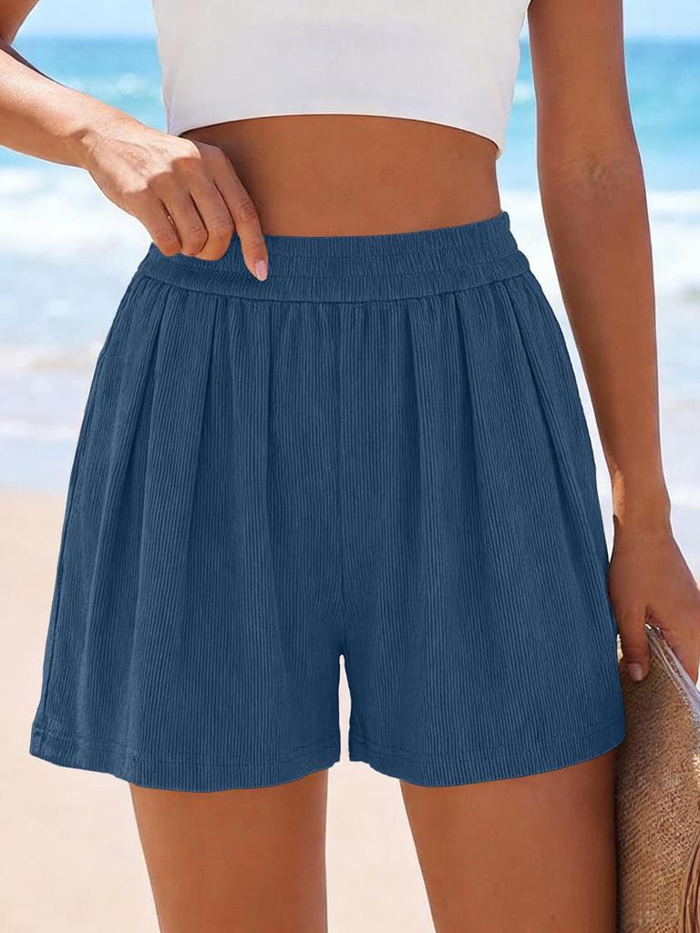 2026 Summer European & American Casual Loose Fit Sports Shorts with Pockets