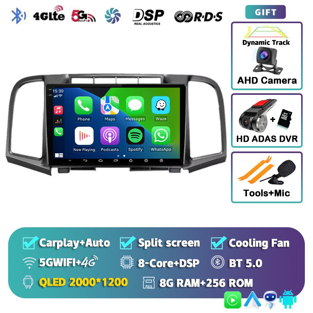 Android14 Carplay Auto For Toyota Venza 2008 - 2012 2013 2014 2015 2016 Car Radio Multimedia Player Video Stereo WIFI+4G BT 2DIN