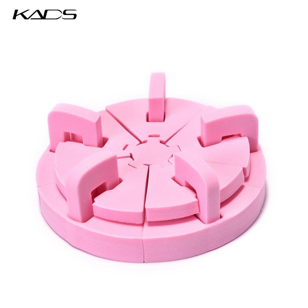 KADS False Nail Tips Practice Trainning Display Stand Holder Nail Art Gel Polish Color Showing Shelf Tools