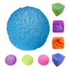 Flow Texture Stress Cube Toy Anxiety Relief Cube Squeeze Sensory Toy Slow Rebound Home Office Relaxation TPR Decompression Stress Ball