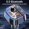 Car Charger Car Mobile Phone Super Fast Charger Bluetooth 5.0 Receiver Lossless Sound Quality MP3 Car USB Music Player