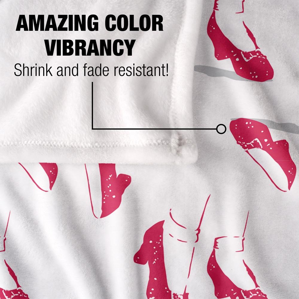 The Wizard Of Oz Ruby Slipper Blanket