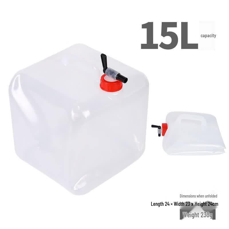 15L Portable Outdoor Folding Water Bag
