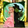 1pc The Wizard of Oz2 Theme Blanket - Digital Print, Polyester, Cozy for All Seasons, Perfect for Outdoor, Camping, and Travel