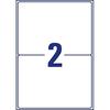 AVERY Zweckform Étiquettes recyclées (199,6 x 143,5 mm 200 étiquettes verticales sur 100 feuilles, autocollantes,