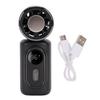 Clip On Portable Fan 5 Speeds 180 Degrees Rotation Rechargeable Quiet Handheld Mini Cooling Fan for Travel Beach