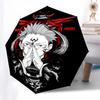 1pc Jujutsu Kaisen Satoru Gojo Inspired Umbrella - Automatic Opening Folding Design, 8-Bone Iron Frame, Outdoor, Perfect Gift for Fans, Travelers, Dai