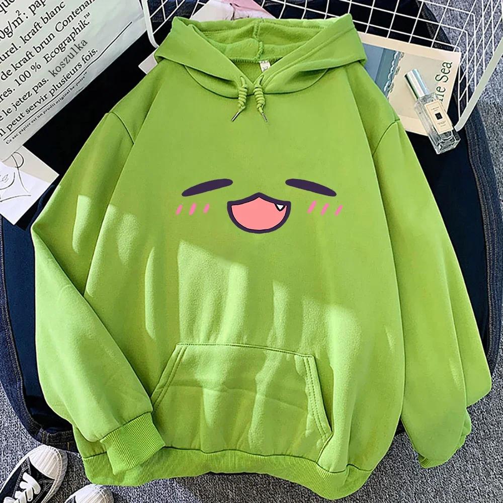 Tako Takodachi Gesicht Hoodie Anime Hololive Hoodies Winter Damen Frühling/Herbst Oberteile Unisex Sweatshirt Vintage Harajuku Sudaderas