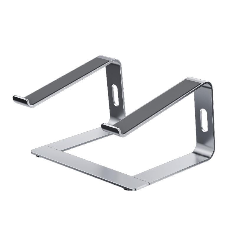 Portable Foldable Aluminum Laptop Stand Lightweight Desktop Holder for 10-17 Inch Laptops Business Trip Use