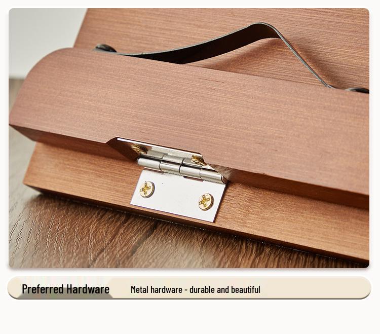 Bamboo Reading Stand for Books, Calligraphy, and Tablets